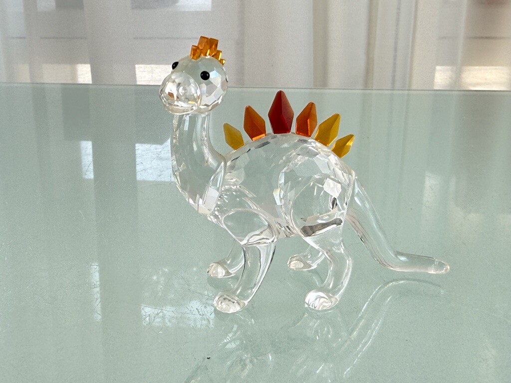 Swarovski Figure 268204 Dino Dinosaur 9.5 cm. Top Condition