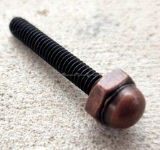 1 Tattoo Machine 8-32 American Thread Contact Screw Blackened w/ Copper USA