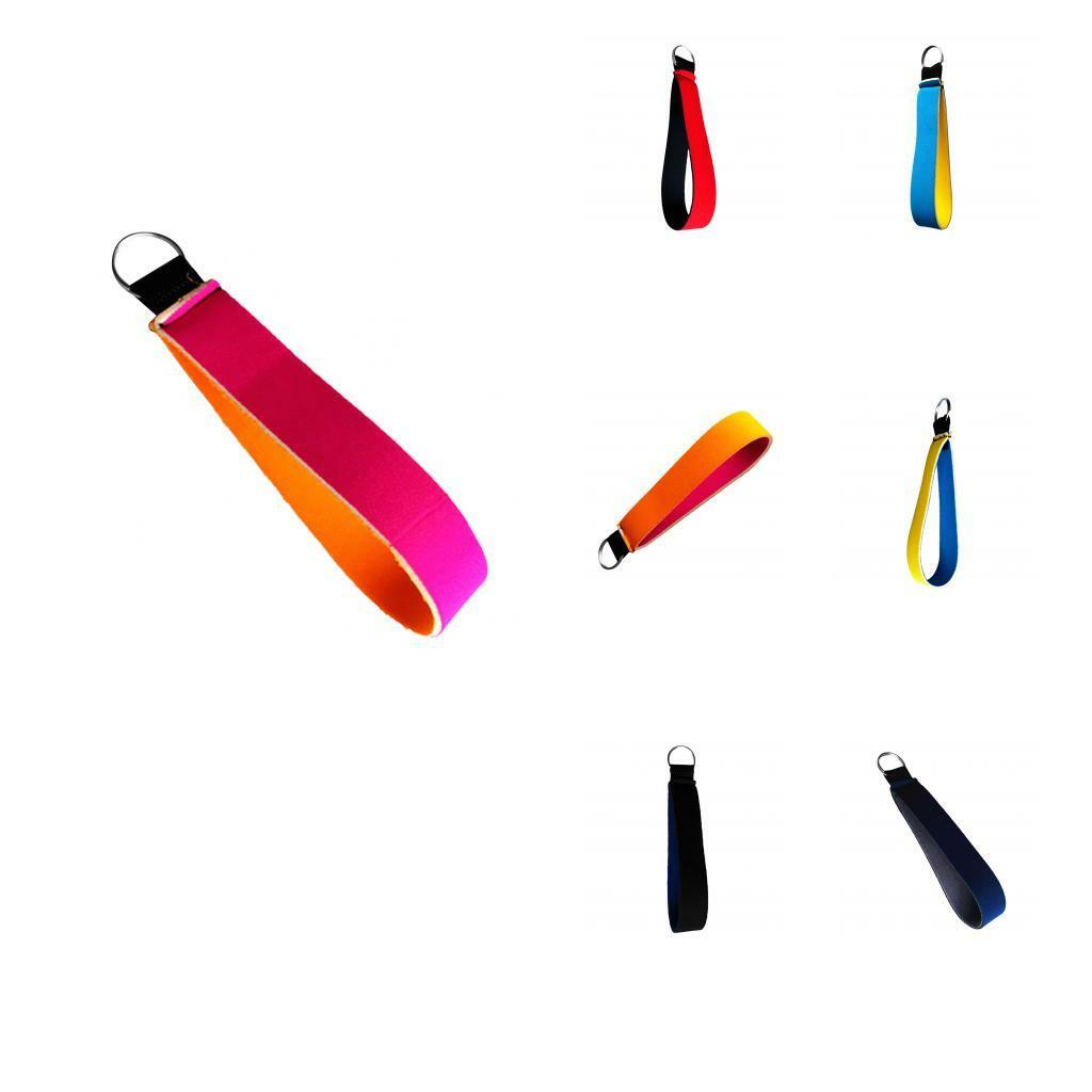 Portable Neoprene Wrist Band Keychain Key Holder For Gym, Swimming