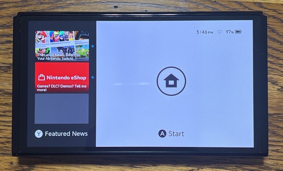 Nintendo Switch OLED Model HEG-001 Handheld Console Only 64GB Wi