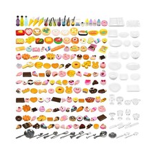 200pcs Miniature Landscape Food Drinks Bottle Mini Toys Doll House ... Fast Ship