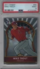 2011 Topps Finest Mike Trout Baseball Rookie Card #94 (Graded PSA 9)
