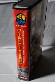World Heroes 2 Jet Neo Geo AES SNK ROM W/Box Japan Import Unused Sealed NOS Rare