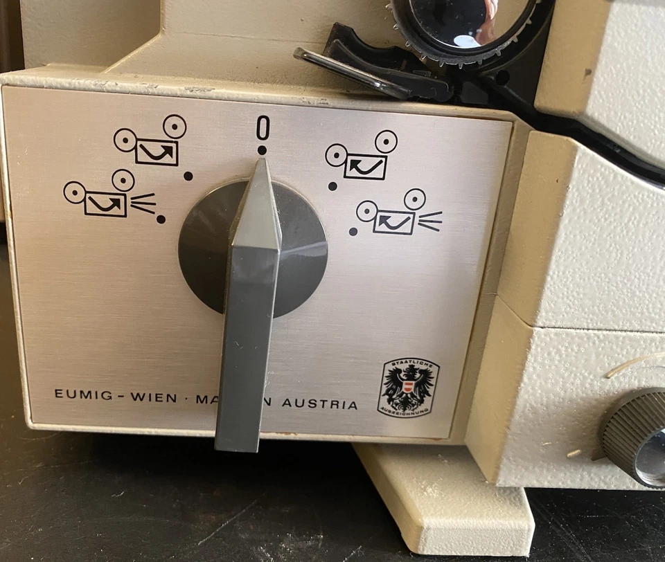 Proyector de películas grande Eumig, era espacial, años 70, MARK-S-712 Super 8 individual 8 115 W Foto 3 de 4
