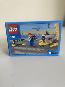 Lego Airplane Mechanic 7901 City Brand New Sealed Set Airport 1 Minifigure Toy