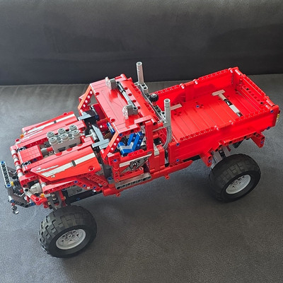 LEGO Technic 42029 Pickup Truck rot Geländewagen Modell mit Bauanleitung