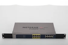 Netgear JGS516PE 16-Port Gigabit Ethernet Managed Network Switch - Fair