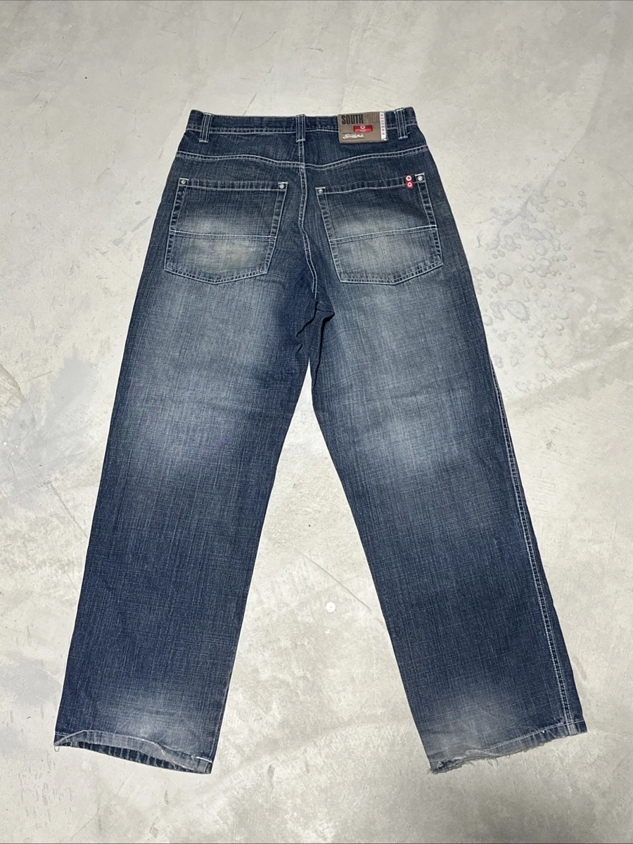 Southpole Black Relaxed Jeans for Men for sale | eBay