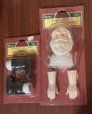 Darice Porcelain Doll Parts Santa Head Hands Boots NIB
