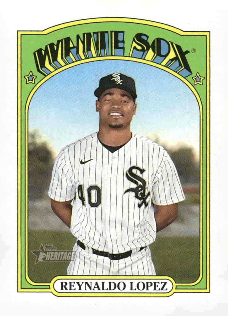 2021 Topps Heritage #605 Reynaldo Lopez