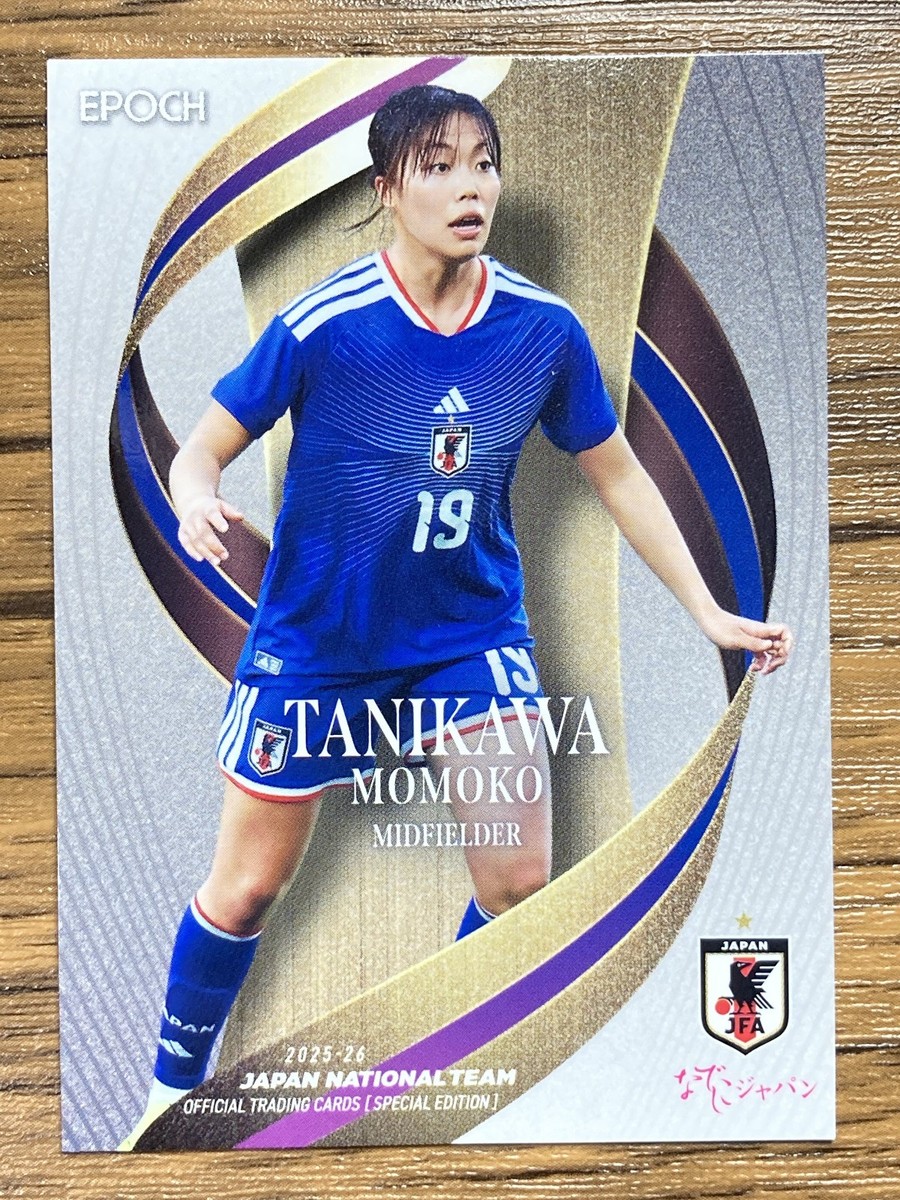 Nadeshiko Japan Women's Soccer Team Card Epoch 2026 Momoko