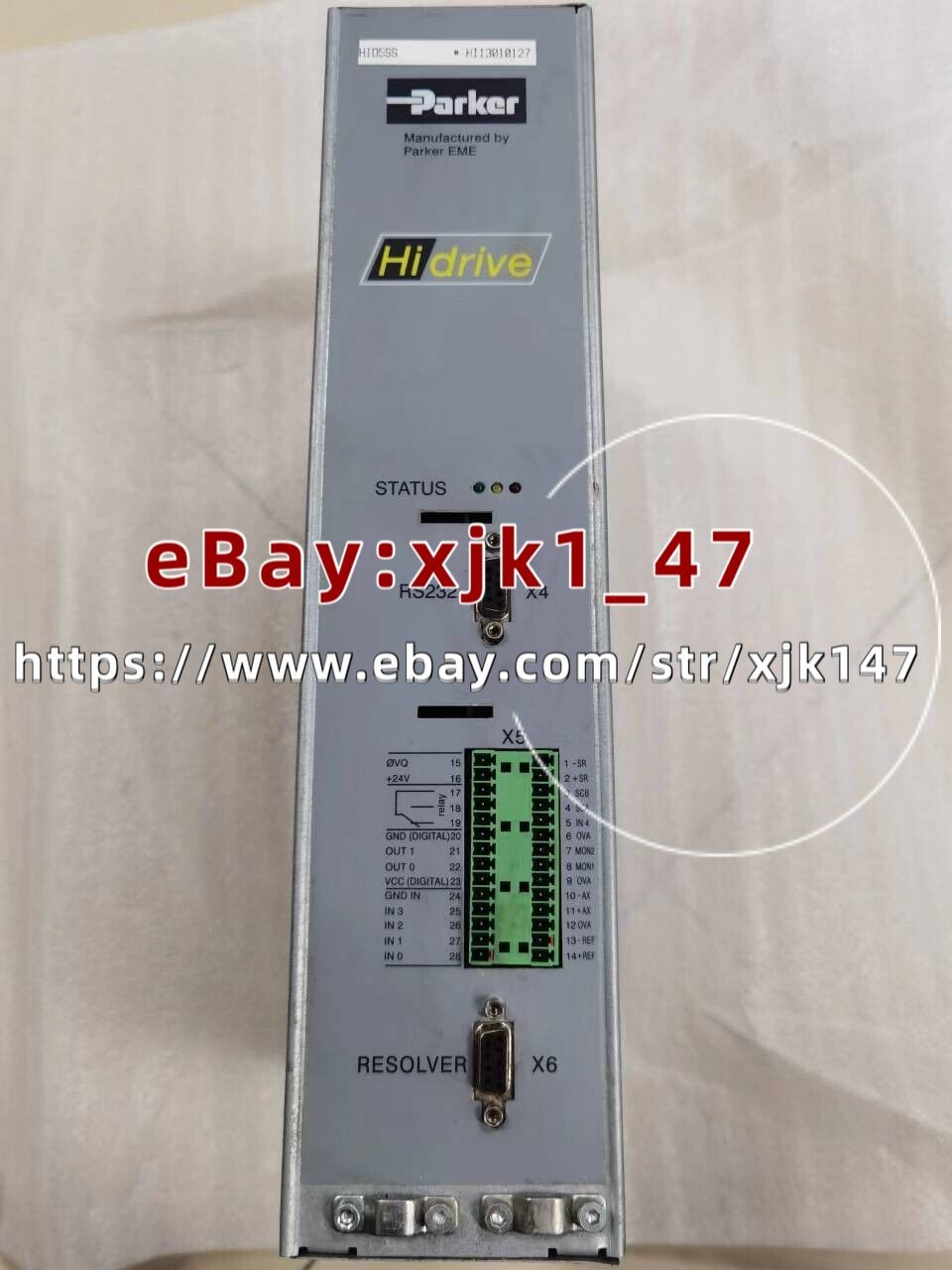 1PC USED 100% Test Parker HID5SS (UPS or EMS 90 days warranty) #H918X DX/xjk