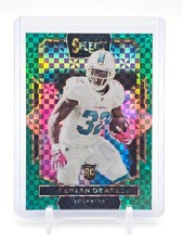 KENYAN DRAKE 2016 SELECT GREEN PRIZM ROOKIE /5 #232 DOLPHINS FOOTBALL Q5194