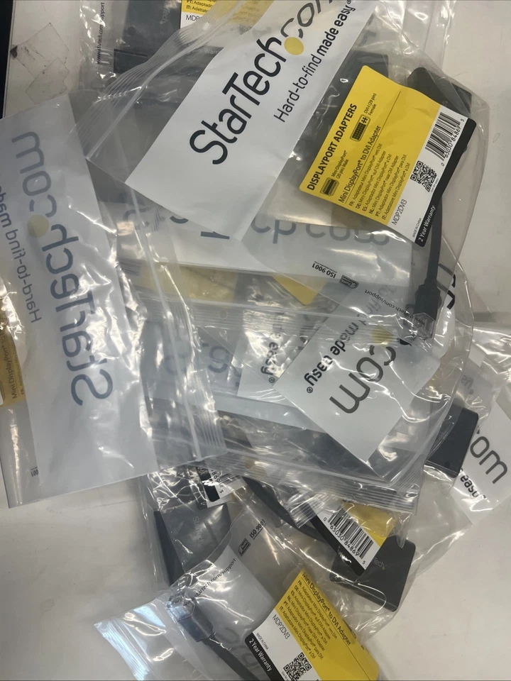 StarTech Mini DisplayPort to DVI Adapter MDP2DVI3 1080p New Bulk Pack - Image 3 of 3