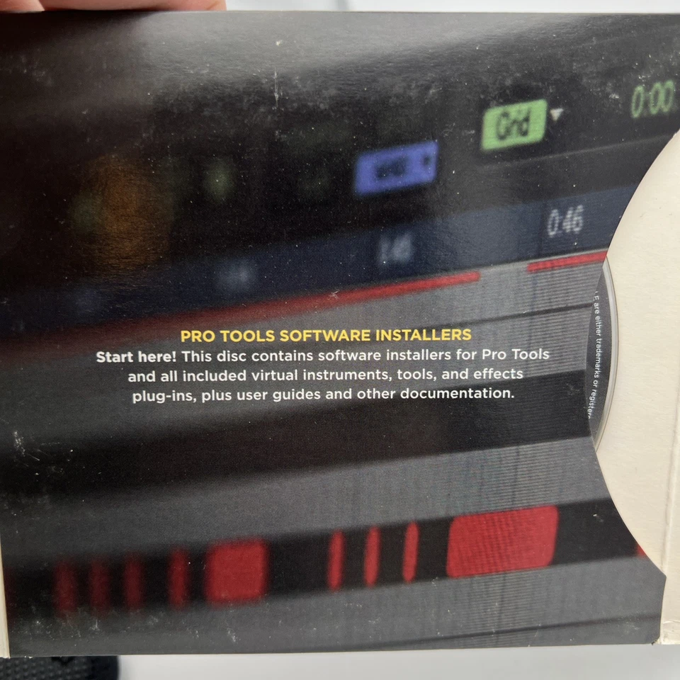 Avid Pro Tools 8 PT 8.0.3 LE Official DVD Wallet Mac OSX 10.5 / WIN XP/Vista - Image 2 of 4