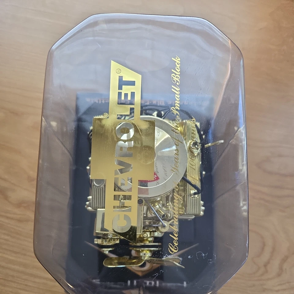 BRONZE PLATED CHEVROLET 350 SMALL-BLOCK V-8 ENGINE 1:6 LIBERTY TURNING PARTS - Image 4 of 4