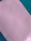 Ipsy Just Bag Pink Leather Looking Makeup Bag with Zipper — photo 4