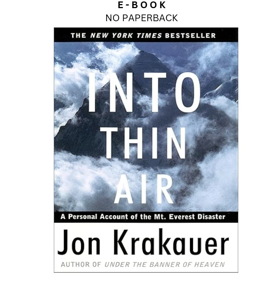 Into Thin Air ebook | LD Global Digital Ebook Store Buy Into Thin Air ebook, instant digital download PDF from LD Global