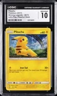 2017 POKEMON SHINING LEGENDS LET'S PLAY, PIKACHU! DECK PIKACHU CGC 10 GEM MINT