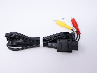 Nintendo Gamecube AV Cable SHVC-008 OEM Boxed N64/SFC/SNES
