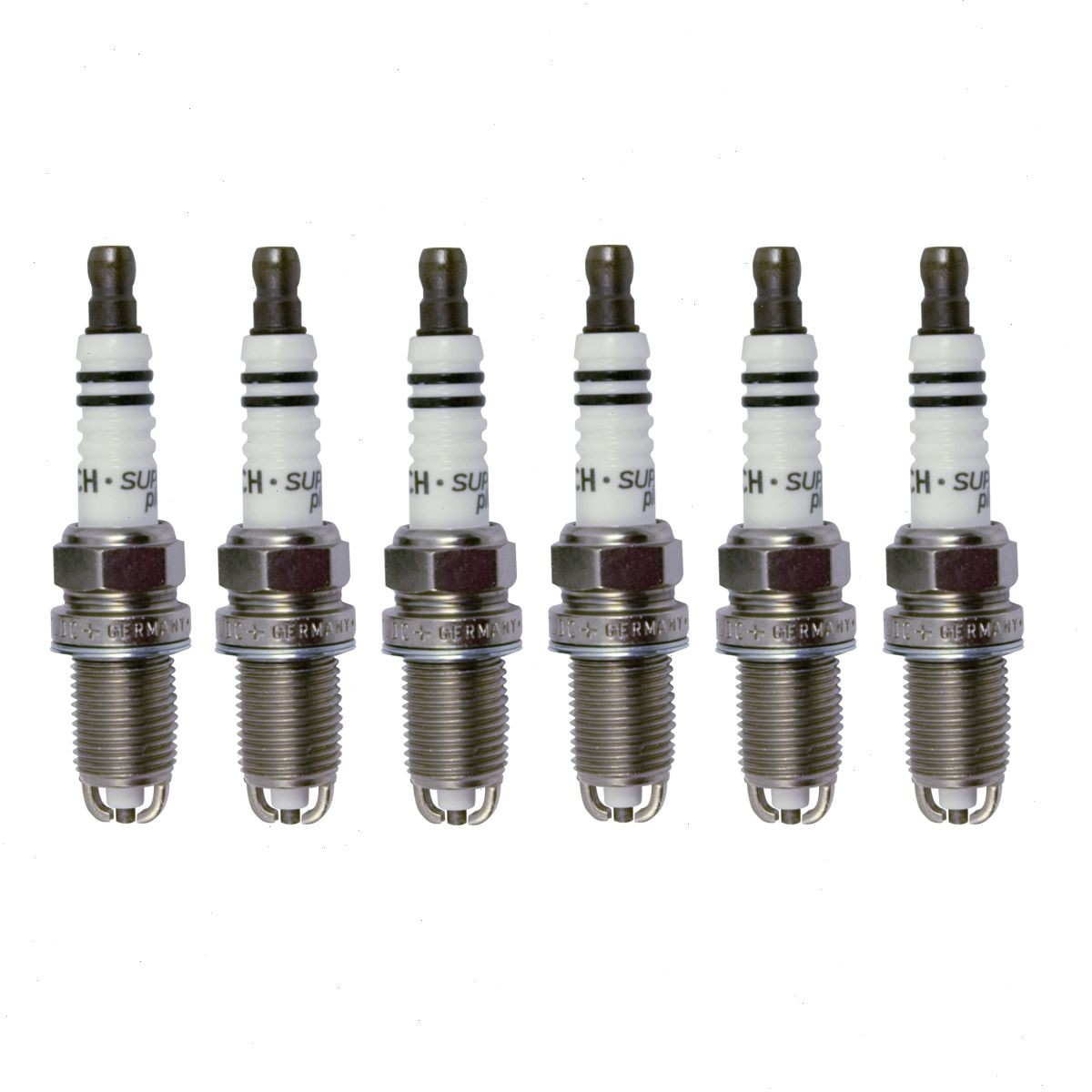 6 pc Bosch Nickel Copper Spark Plugs for 1993 BMW 525iT 2.5L L6 Ignition cw