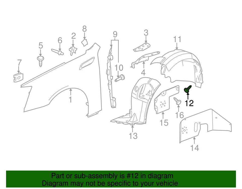 Retenedor multiusos genuino GM 10185925 Foto 4 de 4