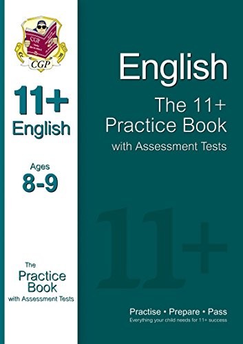 11+ English Practice Book with Assessment T... by CGP Books Paperback ...