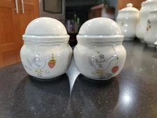 International China Marmalade Salt & Pepper Shakers  Vintage  Goose Country