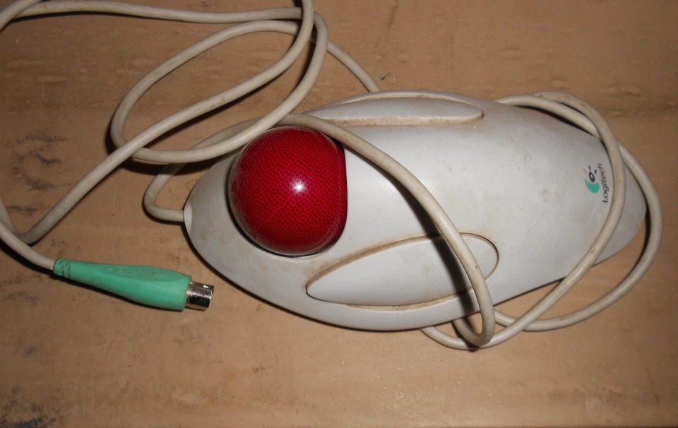 Logitech Trackball Trackman Marble Mouse