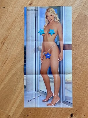 Playboy Centerfold Playmate Monat Heidi Kiermasch Januar 2002 Vintage Poster