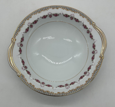 Noritake Ridgewood 5201 Round Vegetable Bowl 10'', Serving Dinner EUC