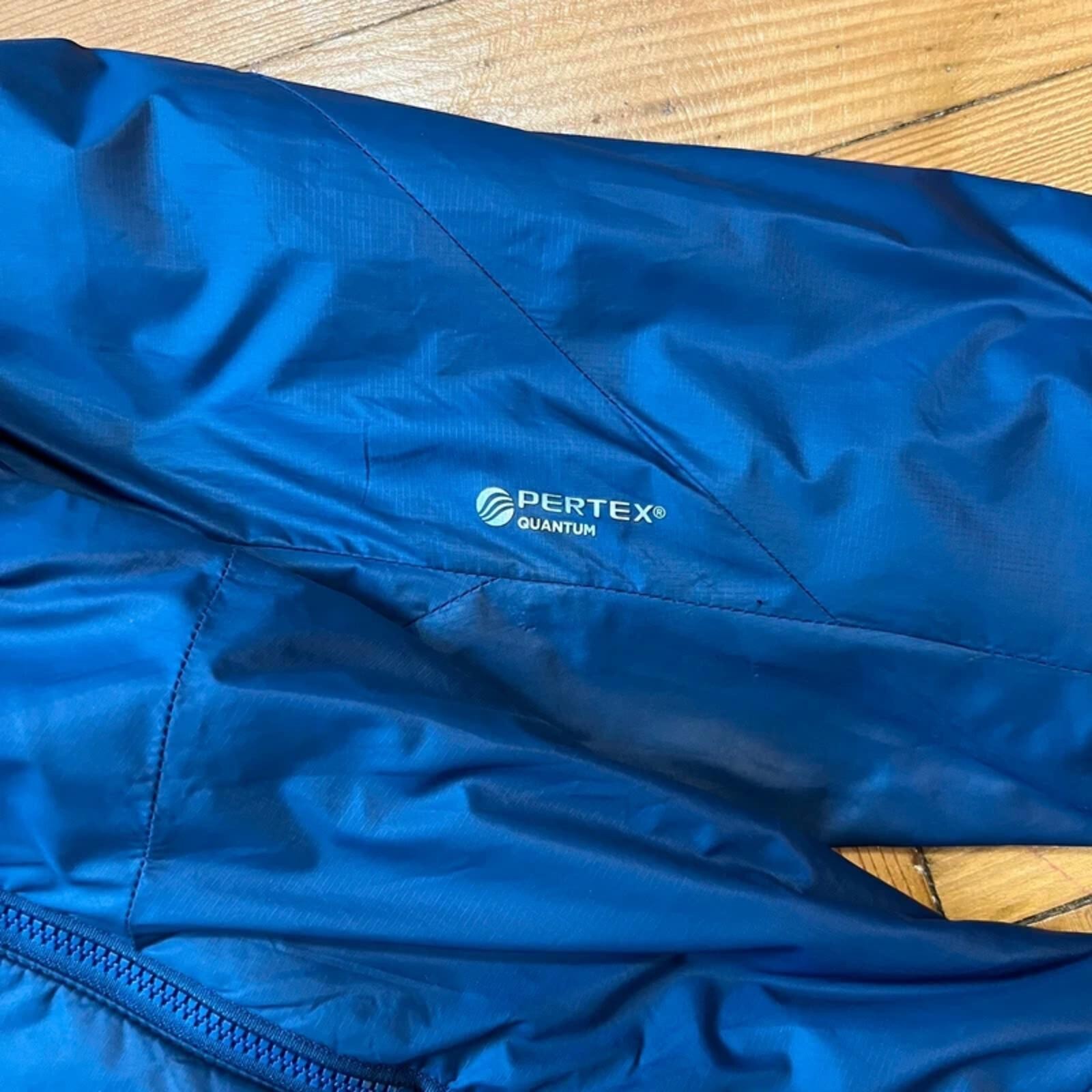 Montane Navy Primaloft Pertex Quantum Hooded ‘Flux’ Jacket image 6
