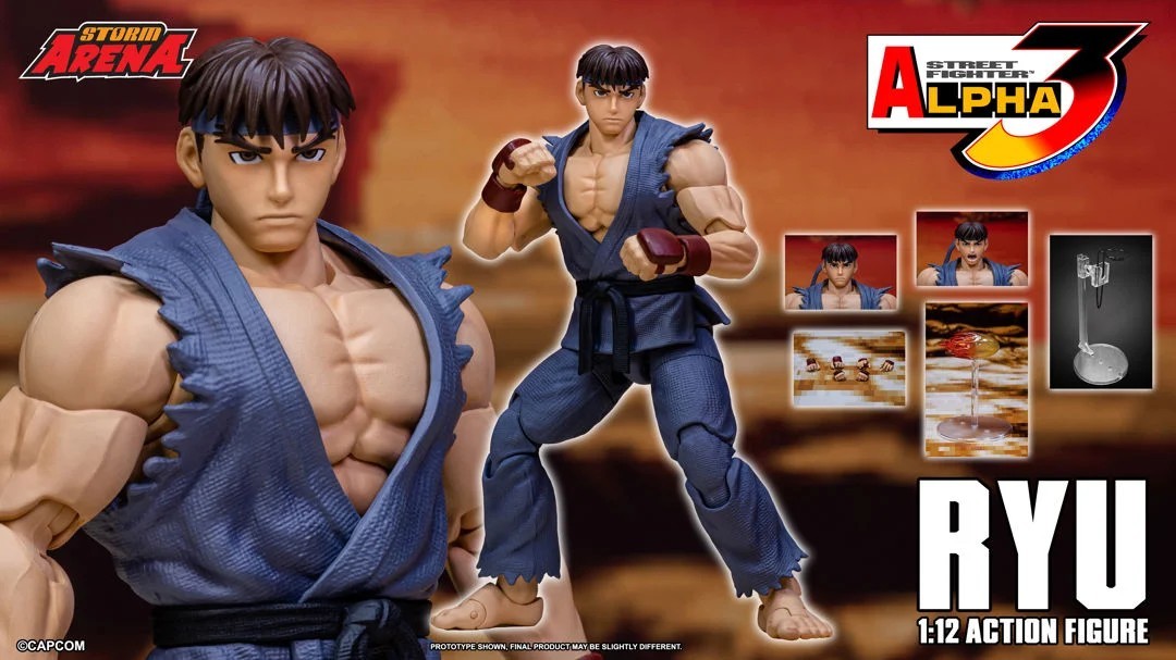 Storm Collectibles Storm Arena RYU Street Fighter Alpha 3 Black Gi