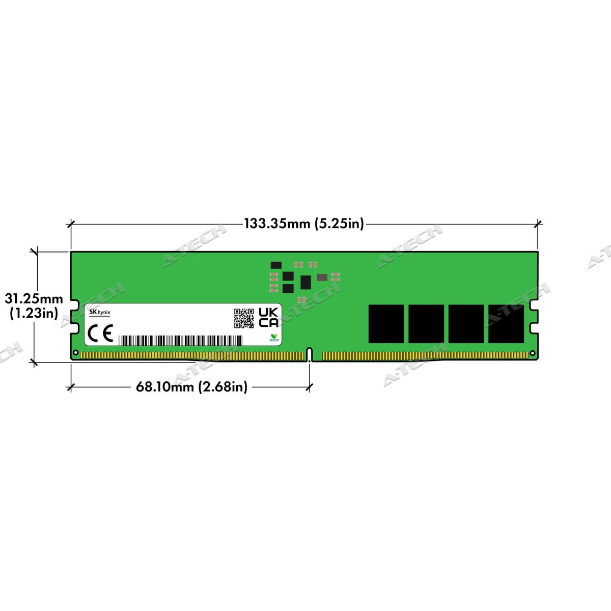 Hynix 16GB DDR5-4800 DIMM HMCG78MEBUA081N HMCG78MEBUA084N Desktop