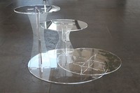 TortenstäNder Acryl Etagere Hochzeit 3 Etagen Plexiglas DekostäNder PräSentation