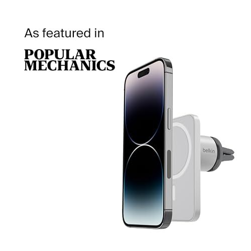 スマホアクセサリー Belkin Magnetic Car Mount with MagSafe Amazon.com: Belkin MagSafe Vent Mount Pro MagSafe iPhone