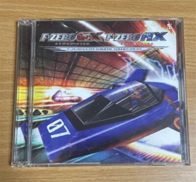 F-zero Music Soundtrack Japanese CD GAME  F-zero  GX AX