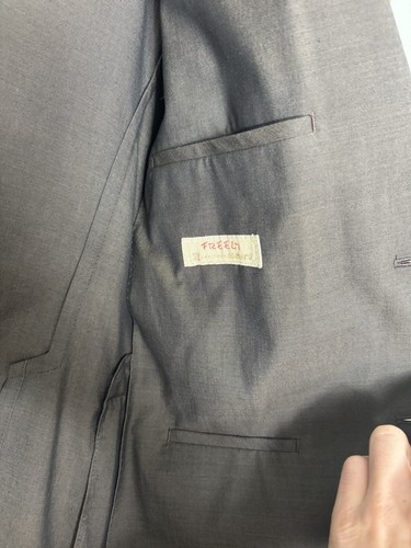 J. Lindeberg Hopper U Active hopsack Walnut Blazer Mens EU 46L U.S. Size Med. - Picture 6 of 8