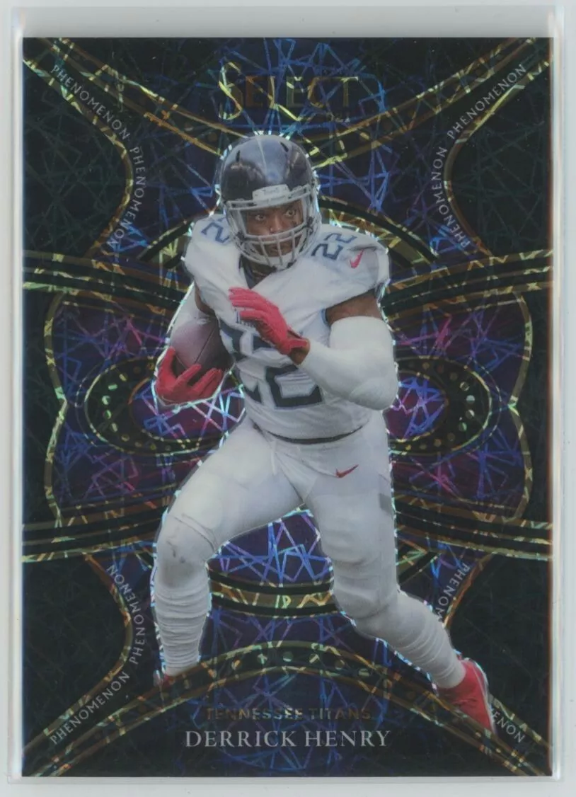 2021 Panini Select Football Black Phenomenon Derrick Henry 1/1 PHE-25