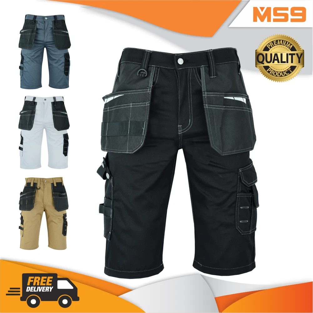 Mens Work Redhawk Cargo Cordura Holster Pockets Worker Working Shorts
Opens in a new window or tab