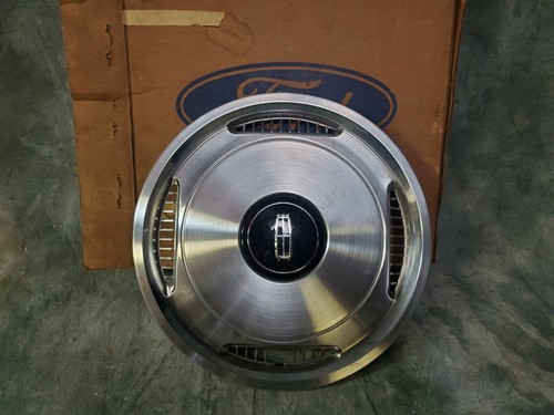 1 OEM 83-86 Mercury Ford Passenger Hubcaps Wheel Covers 14"  - Bild 1 von 2