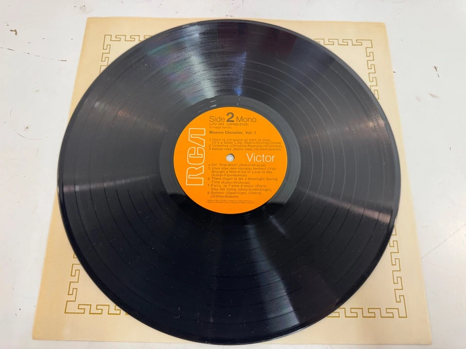 MAURICE CHEVALIER Vol 1 RARE ORIG SEALED New Vinyl LP 1969 LPV-564 Film Chanson - Image 4 of 4