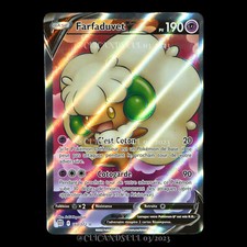 carte Pokémon Farfaduvet V 160/172 #1 EB09 - Stars Étincelantes NEUF FR