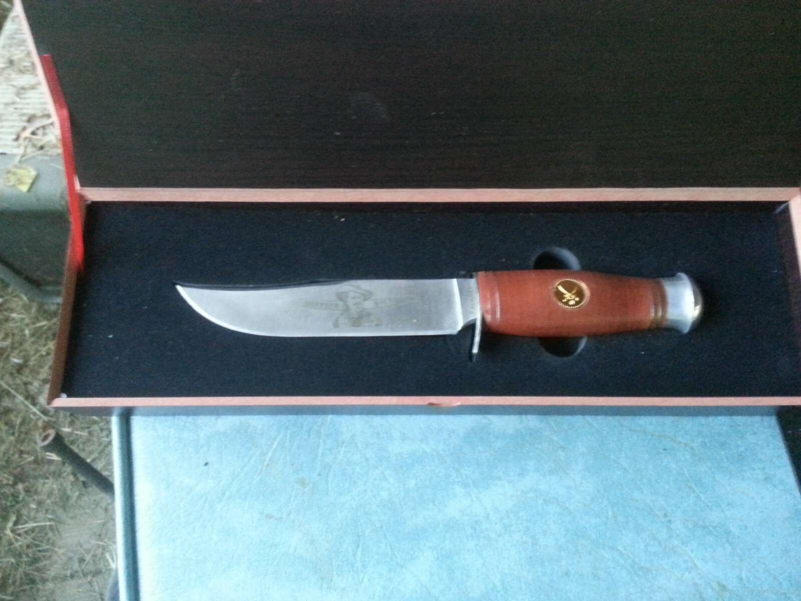 Falkner Collectors Edition Buffalo Bill Bowie Knife In Box eBay