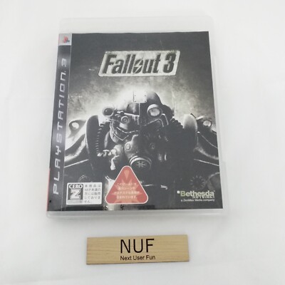 PS3 Fallout 3 (CERO:Z) Japanese Games