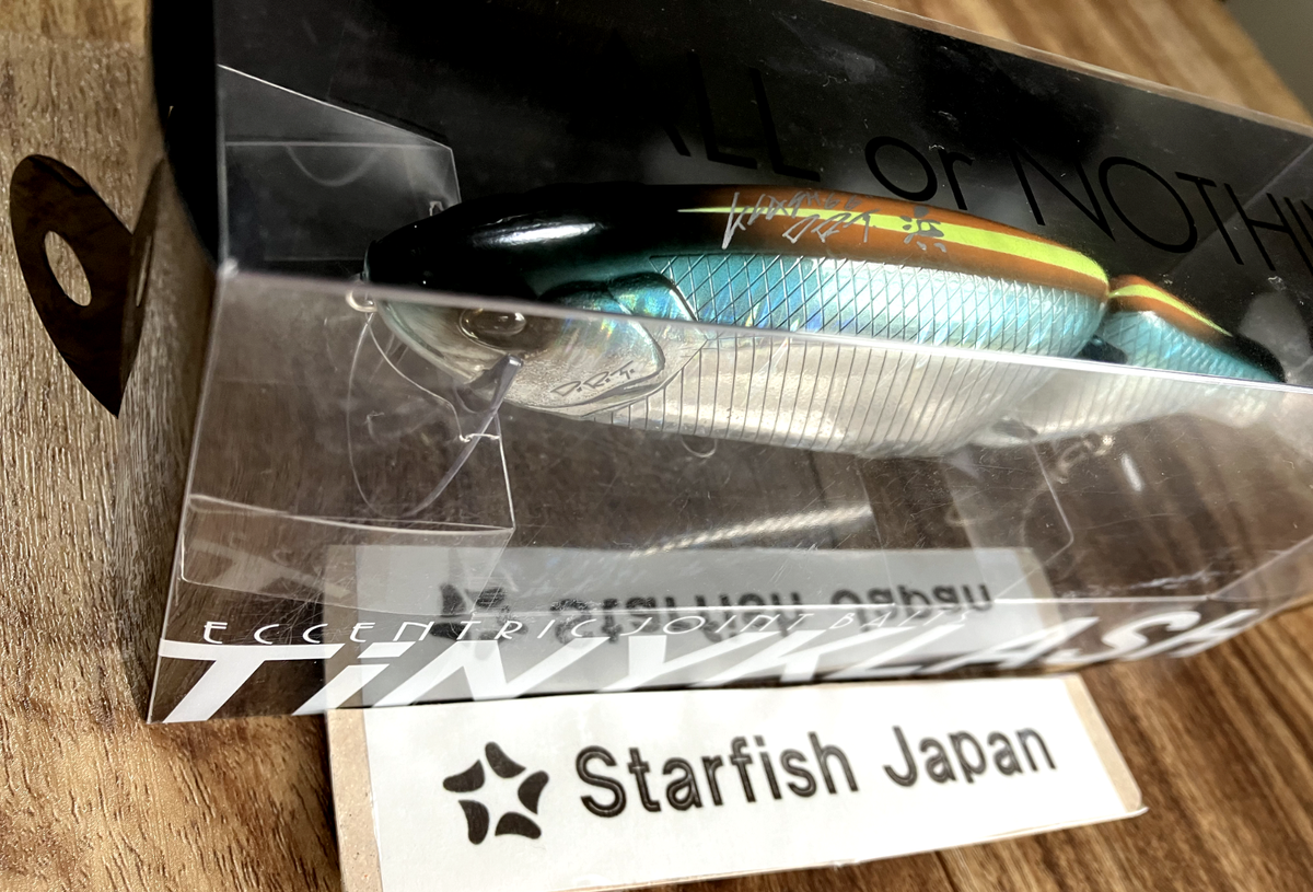 DRT Tiny Klash Hama Hologram Blue Low Floating Fishing Lure