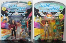 2-SET CAPTAIN PICARD DEANNA TROI Star Trek Duty Uniform Lieutenant Commander