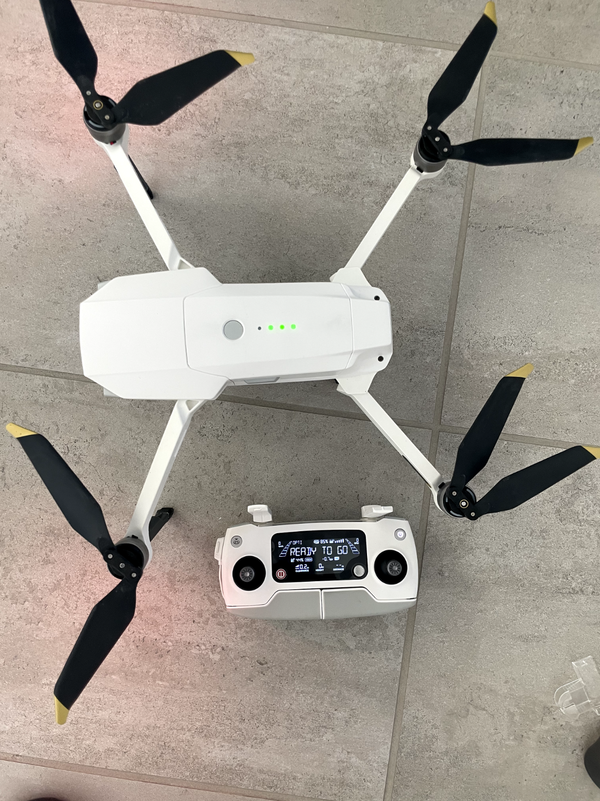 Rare Alpine White DJI Mavic Pro 4K Camera Drone with Smatree BackPack , and more-image