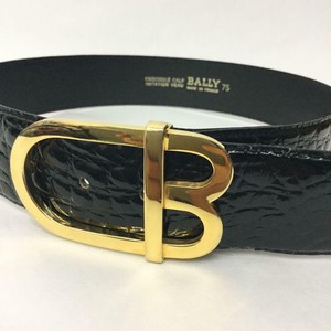 bally belt gold buckle