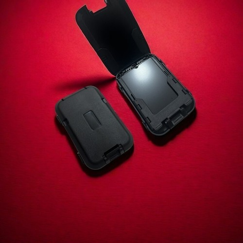 Slim Mint Wallet Ultra-Thin RFID-Blocking, ID Theft Protection Black Waterproof